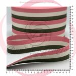 ALÇA CHIC 0119 VERDE MUSGO-NATURAL-ROSA VELHO  (5m/40mm)