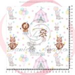 CIRCO ROSA AQUARELA 11631 - 1