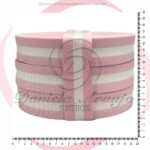 ALÇA CHIC - COR 181 - ROSA BEBÊ COM BRANCO (5m/30mm)