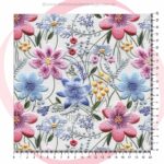 FLORAL BORDADO #1 20178 - 1