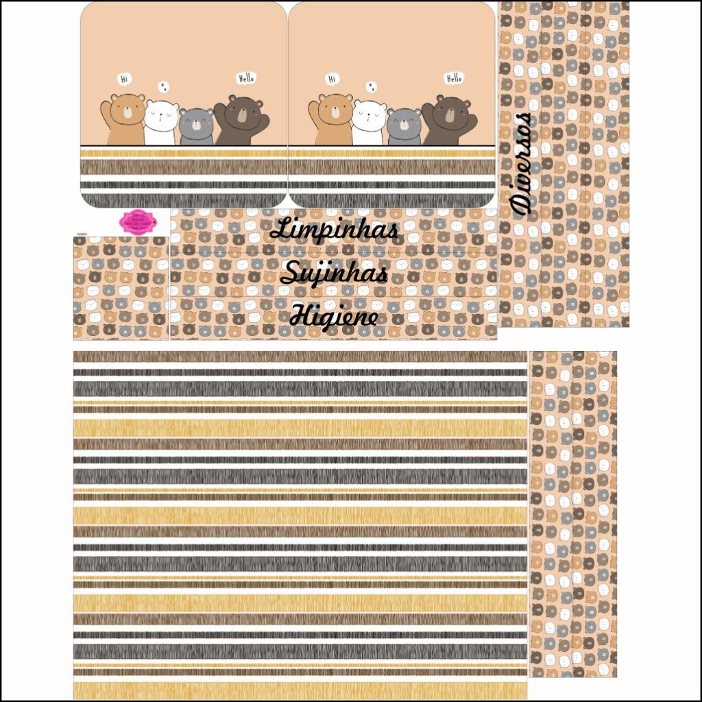 BOLSA CRECHE 4 DIVISÕES - 200-02