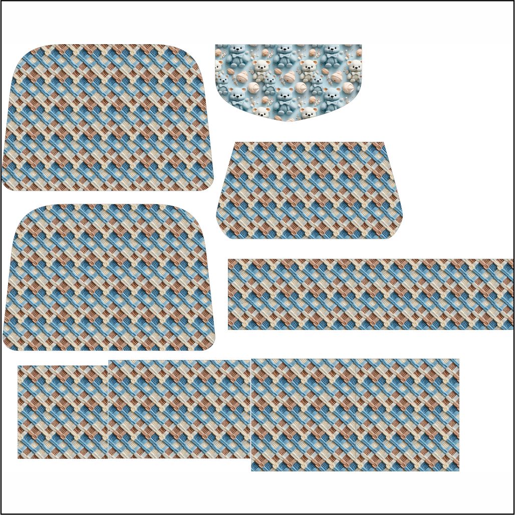 460 - 13 BOLSA MATERNIDADE P B BOLSA MATERNIDADE - 460-13 - Imagem 1