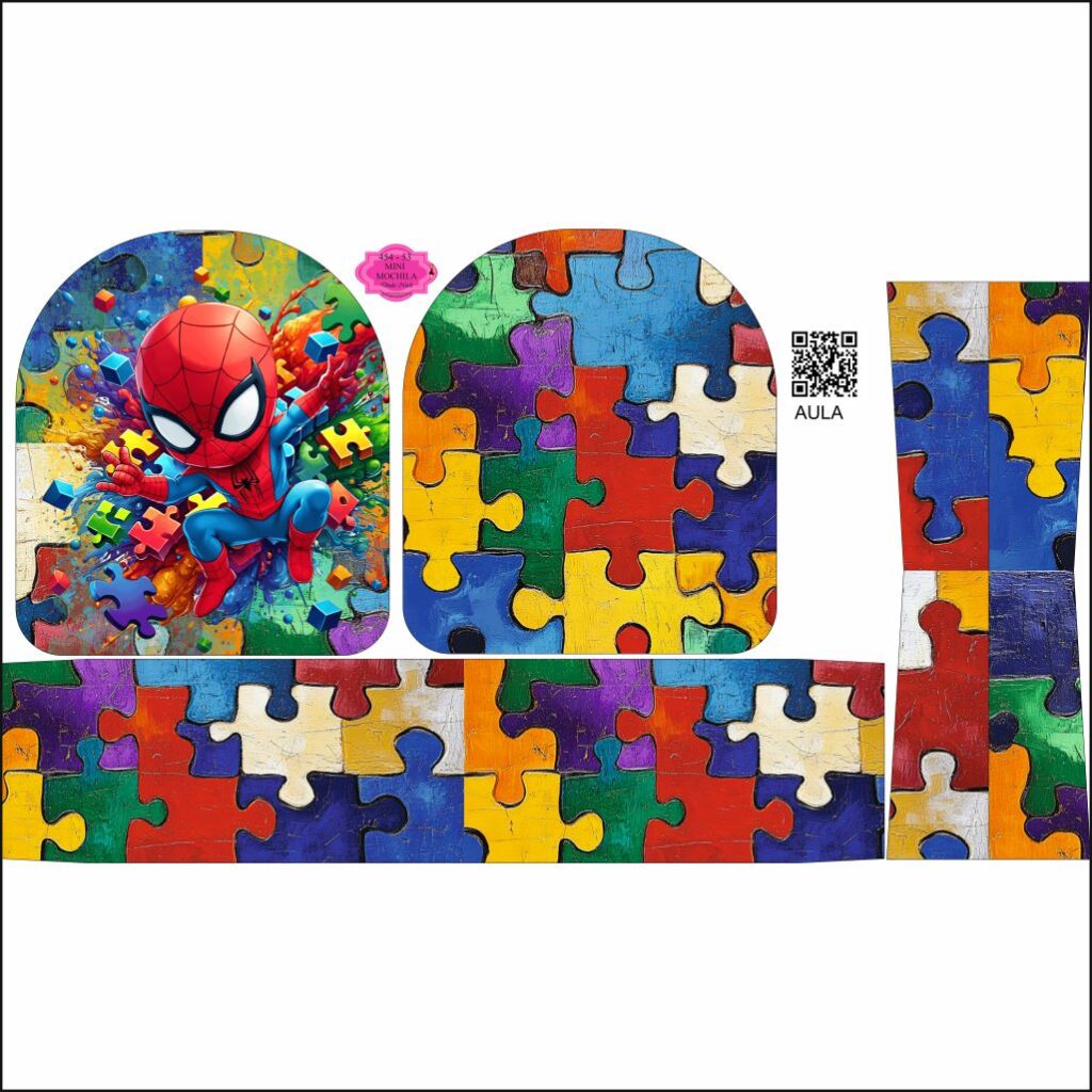 MINI MOCHILA - 454 - 53 AUTISMO