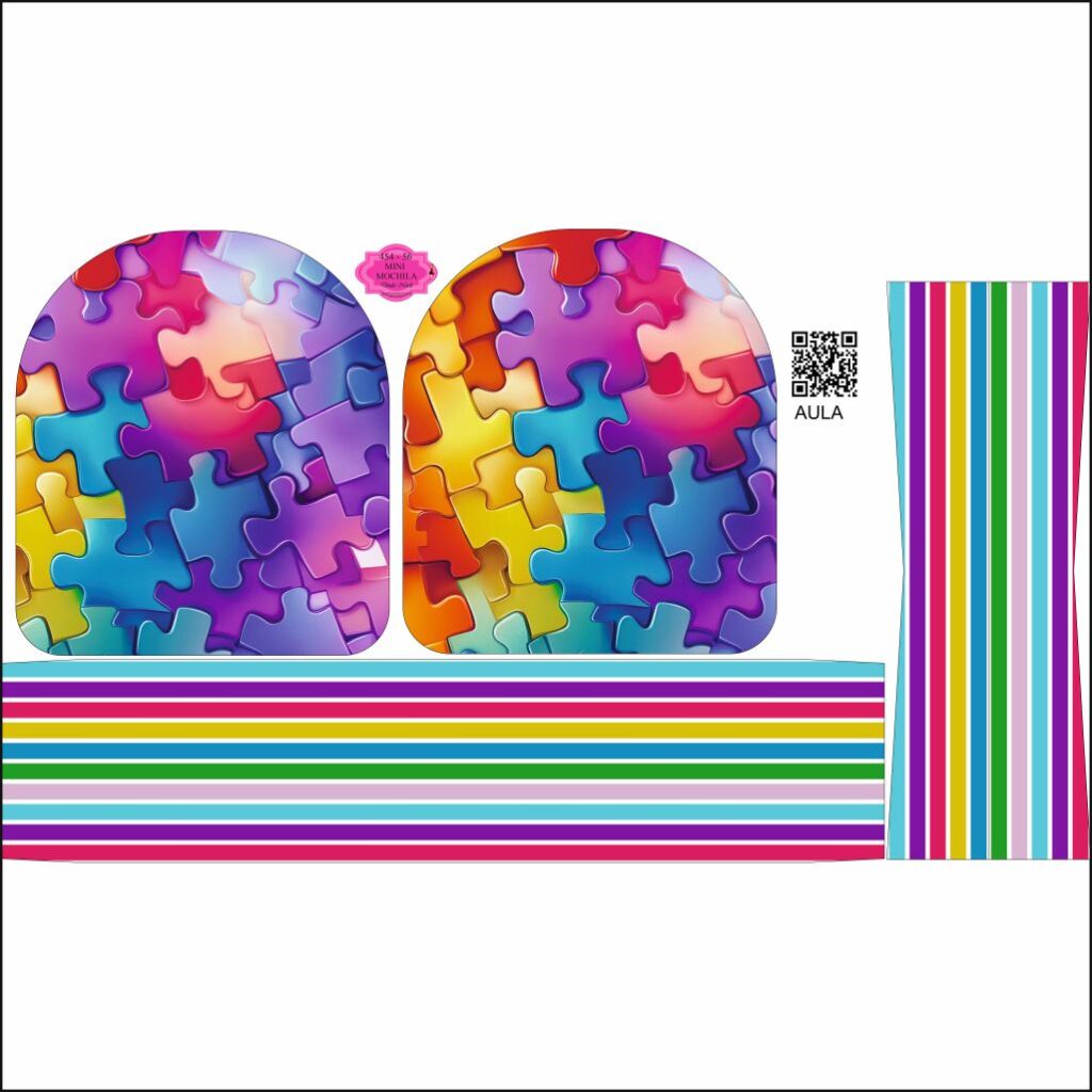 MINI MOCHILA - 454 - 56 AUTISMO