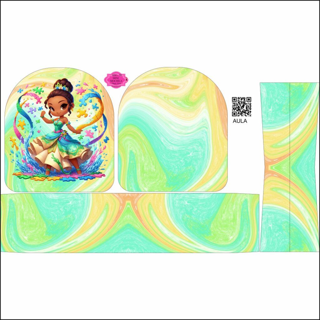 MINI MOCHILA - 454 - 58 AUTISMO