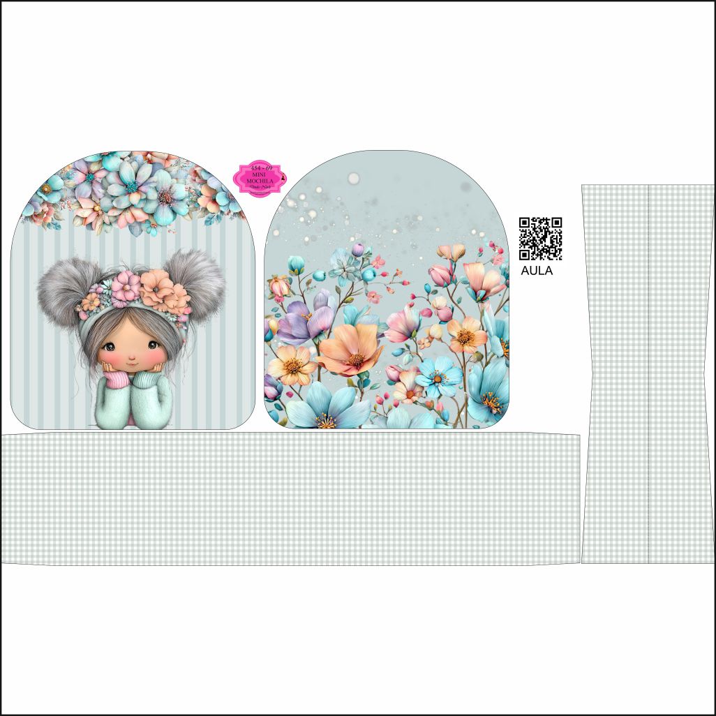 454 - 69 MINI MOCHILA MINI MOCHILA - 454 - 69 - Imagem 1