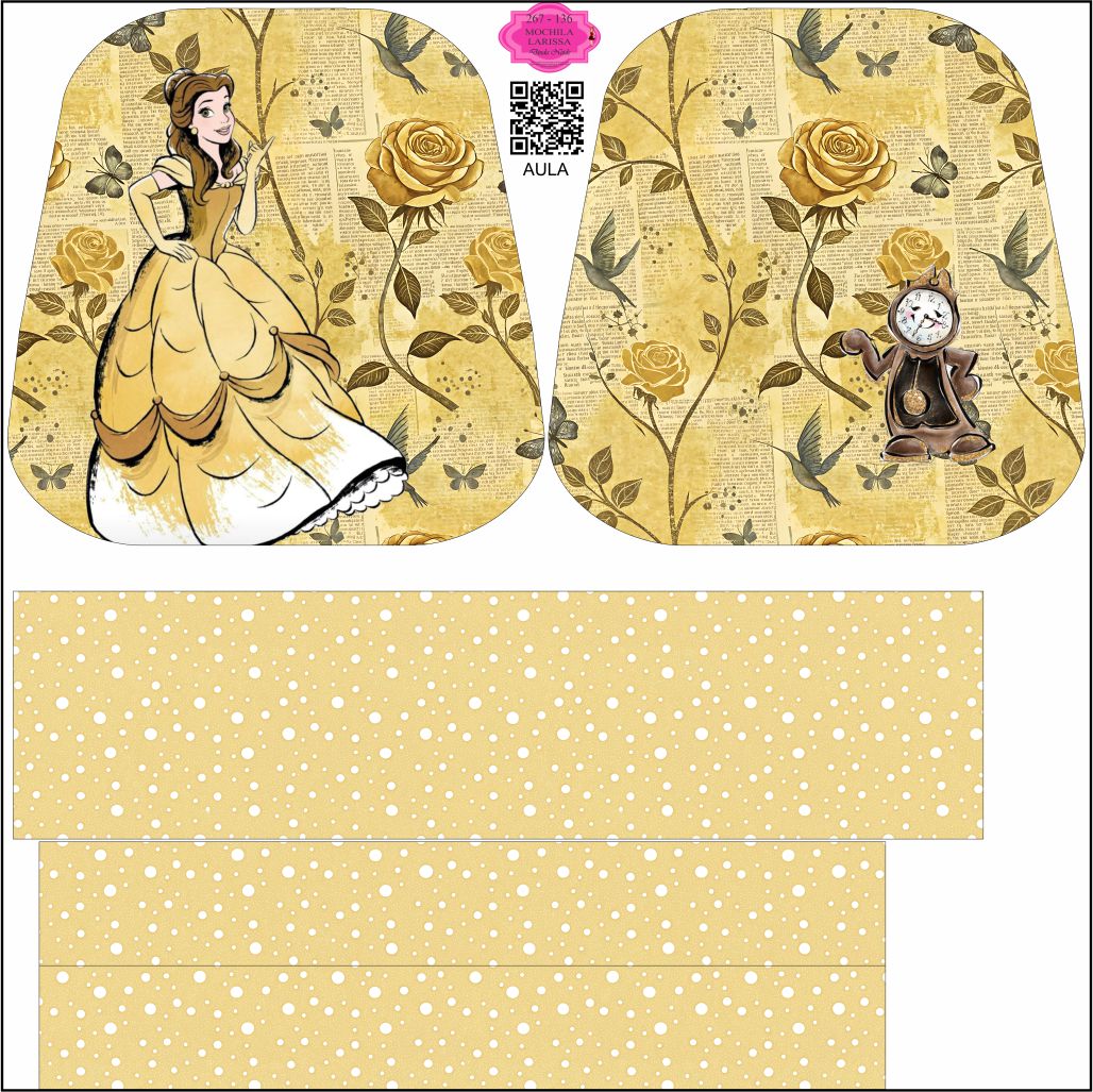 267 - 136 MOCHILA LARISSA.jpg B MOCHILA LARISSA - 267-136 - Imagem 1