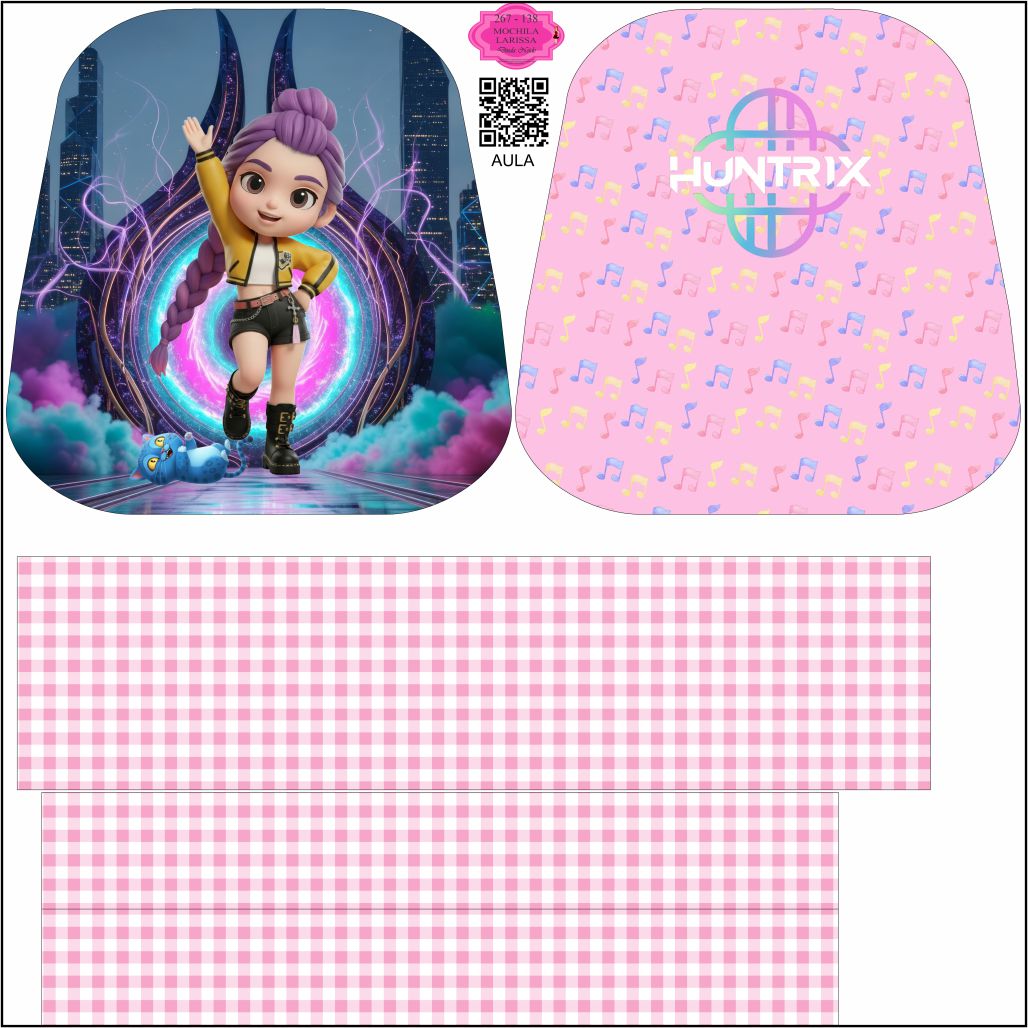 267 - 138 MOCHILA LARISSA.jpg B MOCHILA LARISSA - 267-138 - Imagem 1