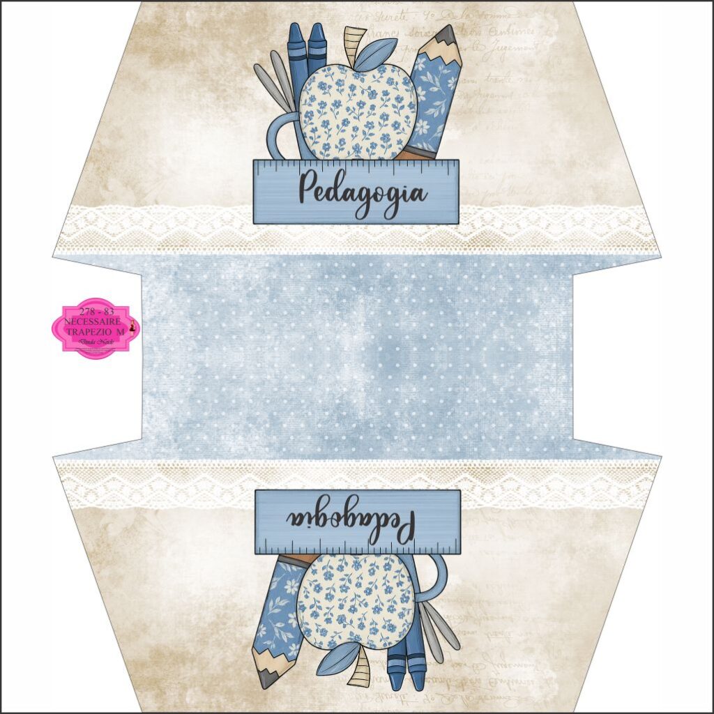 278 - 83 NECESSAIRE TRAPEZIO M