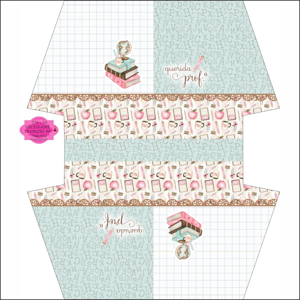 276 - 10 NECESSAIRE TRAPEZIO PP