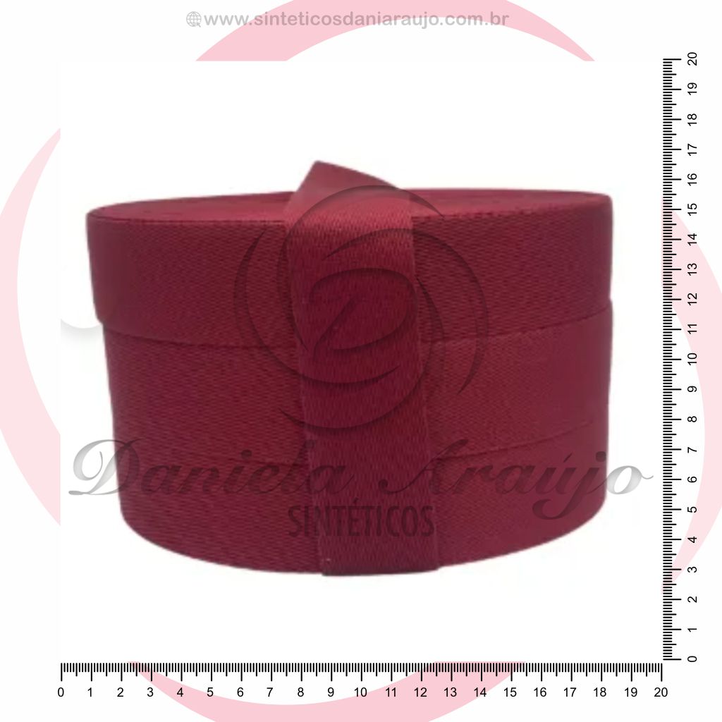 COR-04-VINHO.jpg ALÇA CHIC - COR 04 - VINHO  (5m/30mm) - Imagem 1
