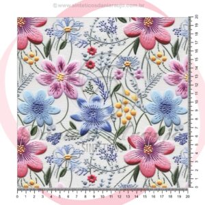 FLORAL BORDADOS #1 - 20178 - 1