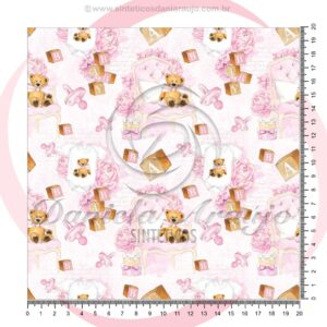 TEDDY LUXO ROSA - 58041- 1