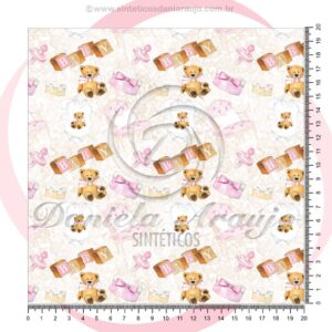 TEDDY LUXO ROSA - 58042- 1